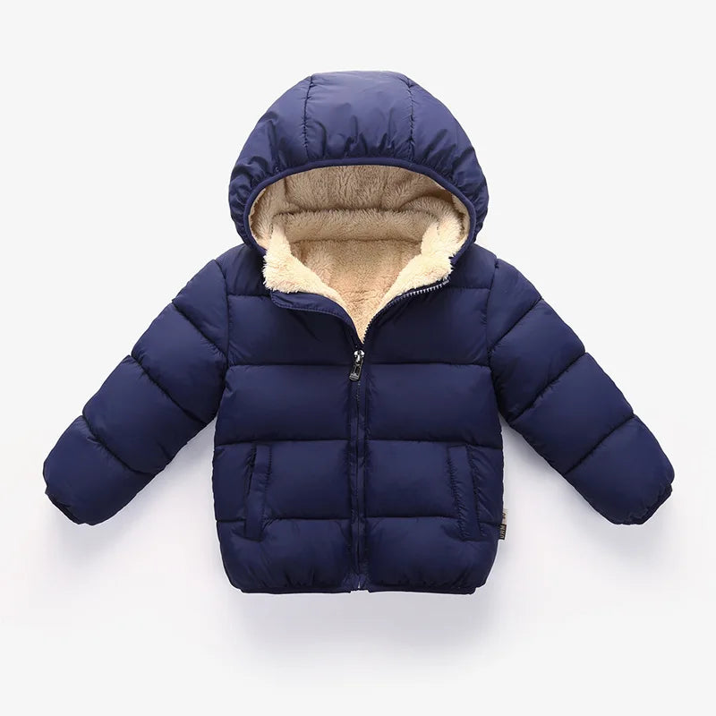 Fleece Lined Puffer Jacket