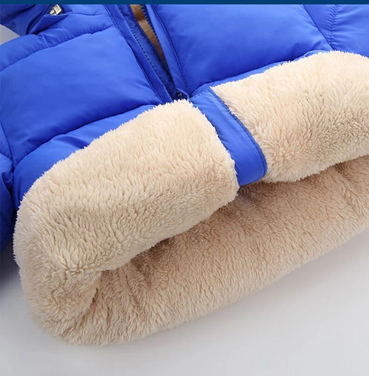 Fleece Lined Puffer Jacket