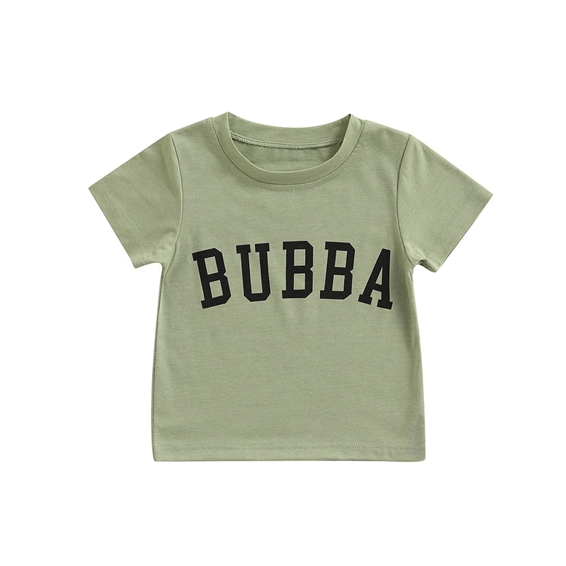 Bubba Toddler Fashion Tee - Bubba Kids Olive Green / 2T