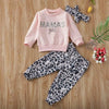 Mama's Girl 3 Piece Cheetah Jogger Set