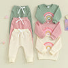 Rainbow Sweater & Pants Set