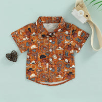 Boys Summer Pattern Shirts