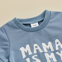 Mama is My Bestie Short Sleeve & Shorts Matching Set