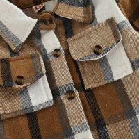 Cozy Autumn Plaid Jacket