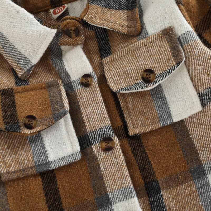 Cozy Autumn Plaid Jacket