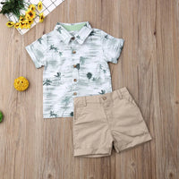 Cool Summer Shirt & Shorts Set