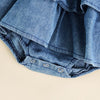Lovely Baby Summer Denim Casual Romper
