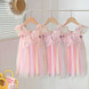 Butterfly Multi-Color Frill Dress