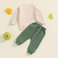 "I Dig Fall" Pumpkin Jogger Set