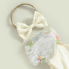 Flower Embroidery Dress With Headband - Bubba Kids