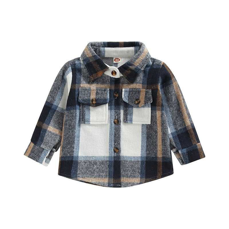 Cozy Autumn Plaid Jacket