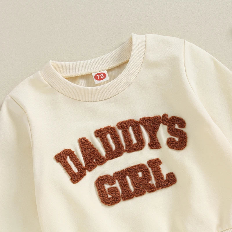 Daddy's Girl Jogger Sweatshirt Set