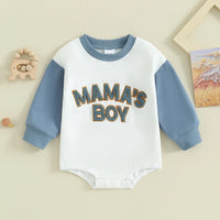 Mama's Boy Sweatshirt Romper