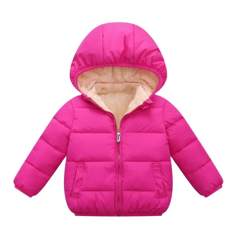 Fleece Lined Puffer Jacket