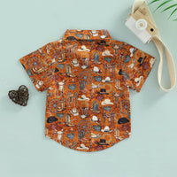 Boys Summer Pattern Shirts