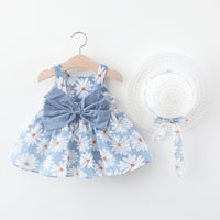 Summer Princess Dress Set + Sunhat - Bubba Kids
