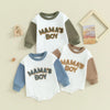 Mama's Boy Sweatshirt Romper