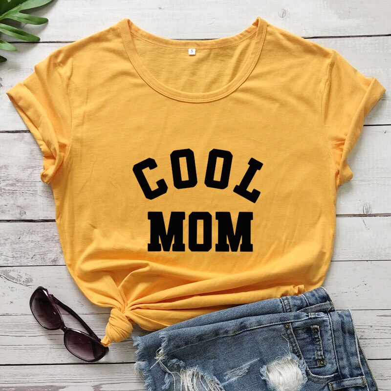 Cool Mom Short Sleeve Tee - Bubba Kids Yellow / S