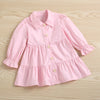 April Long Sleeve Dress with Vest - Bubba Kids