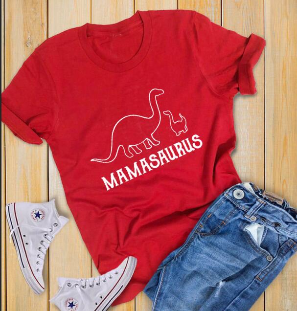 Mamasaurus Tee - Bubba Kids Red / S
