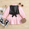April Long Sleeve Dress with Vest - Bubba Kids