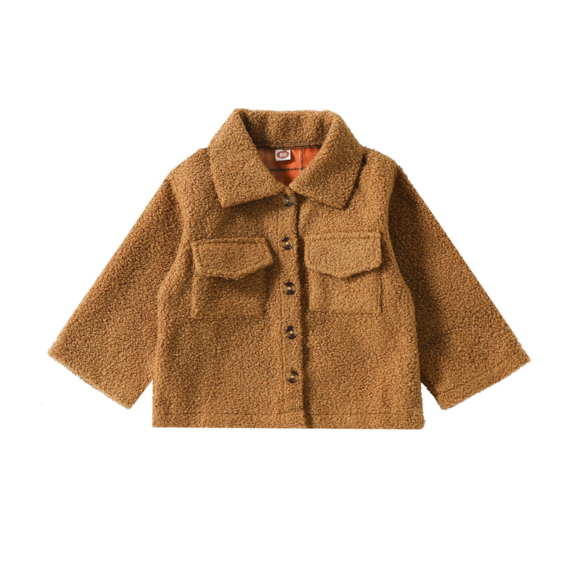 Manson Jacket - Bubba Kids brown / 2T
