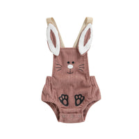 Fun Bunny Romper - Bubba Kids pink / 3M