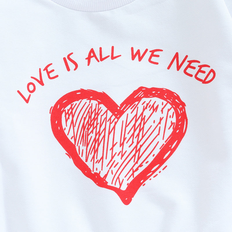 Love Is All We Need Top - Bubba Kids