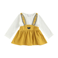 Basket Bunny Dress - Bubba Kids yellow / 2T